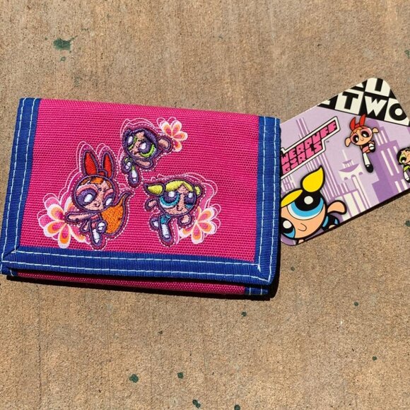 Cartoon Network Handbags - 2003 Power Puff Girls Tri Fold Wallet